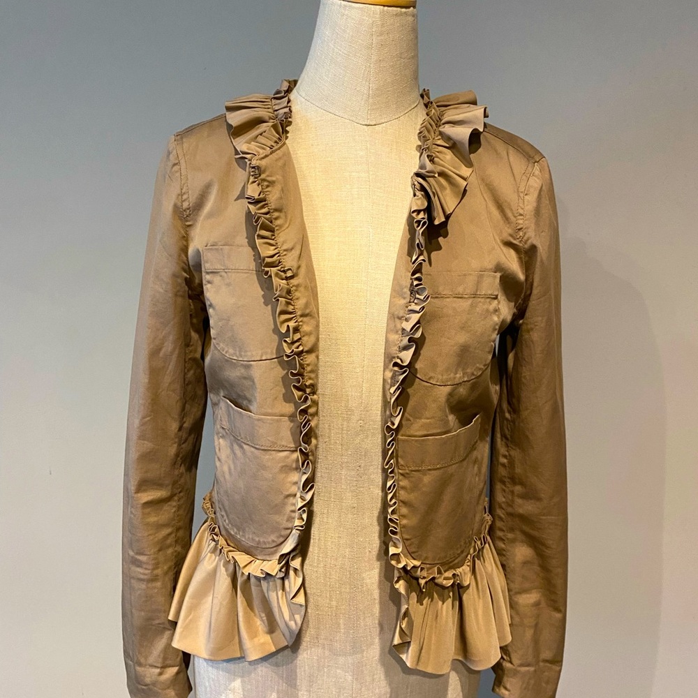 J. Crew Ruffle Going Out Blazer - Picture 4 of 11